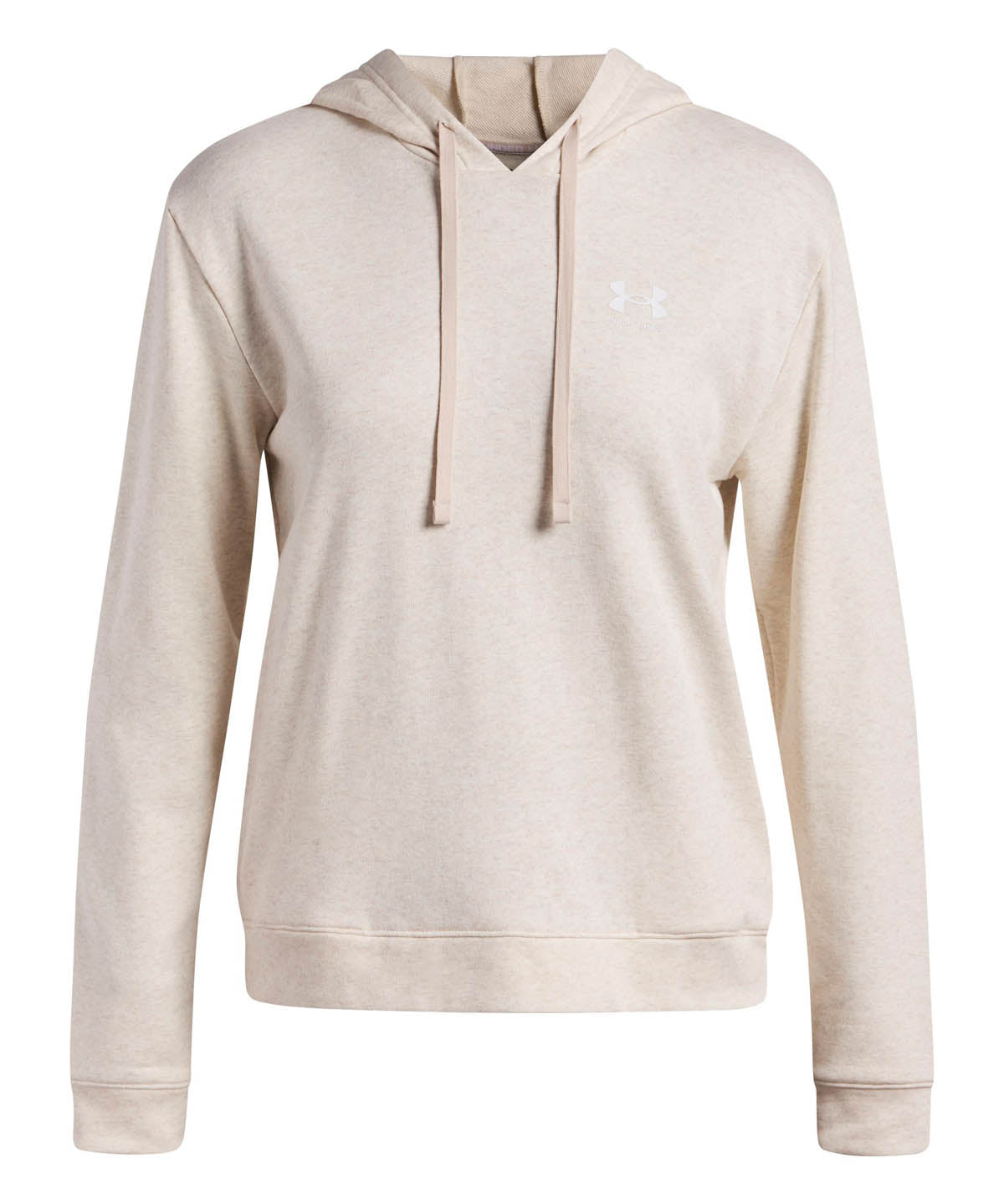 Polerón Lifestyle para mujer Rival Terry café para mujer Under Armour