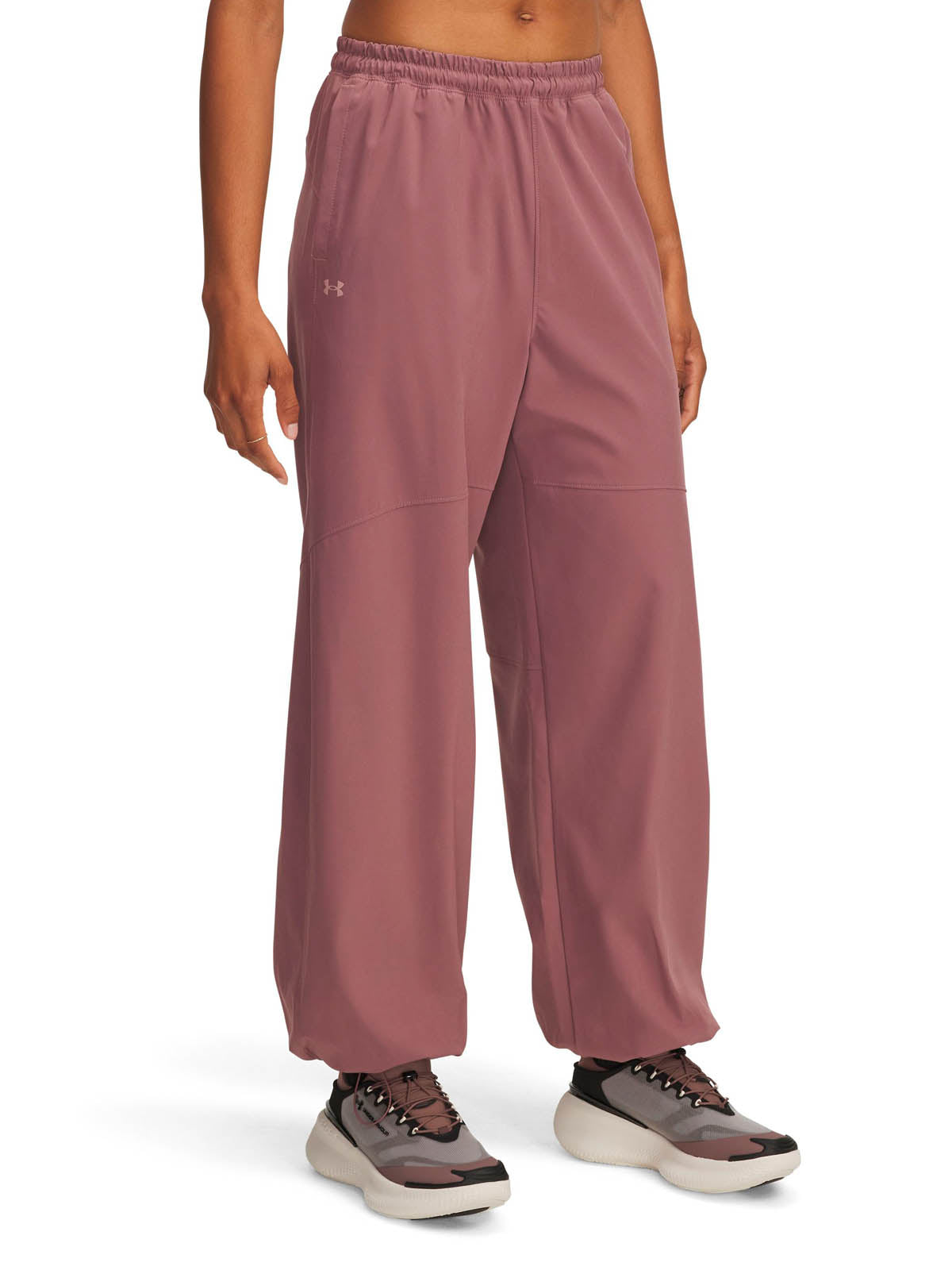 Pantalón Lifestyle para mujer Rival Woven Gym café Under Armour