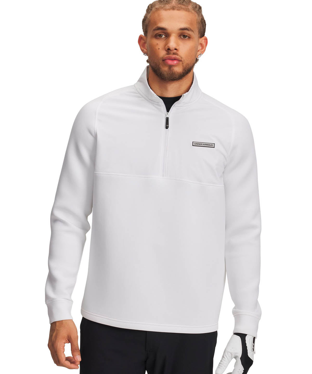 Polerón de Golf para Hombre Drive Pro Blanco Under Armour