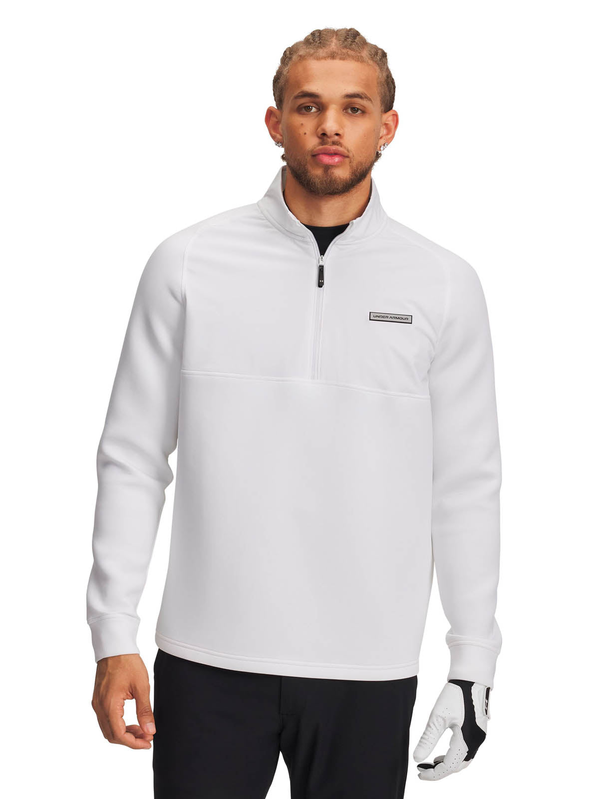 Polerón de Golf para Hombre Drive Pro Blanco Under Armour