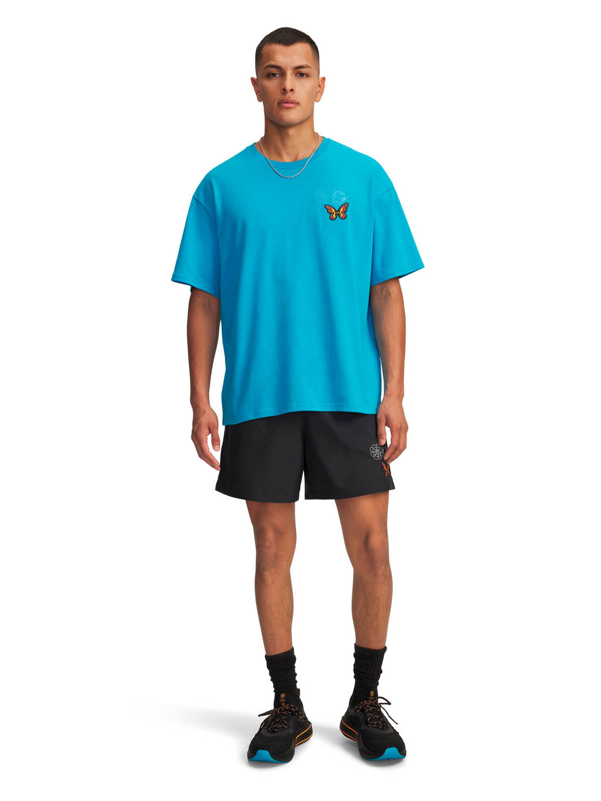 Short Lifestyle Hombre Icon Day Of The Dead Volley Negro Under Armour