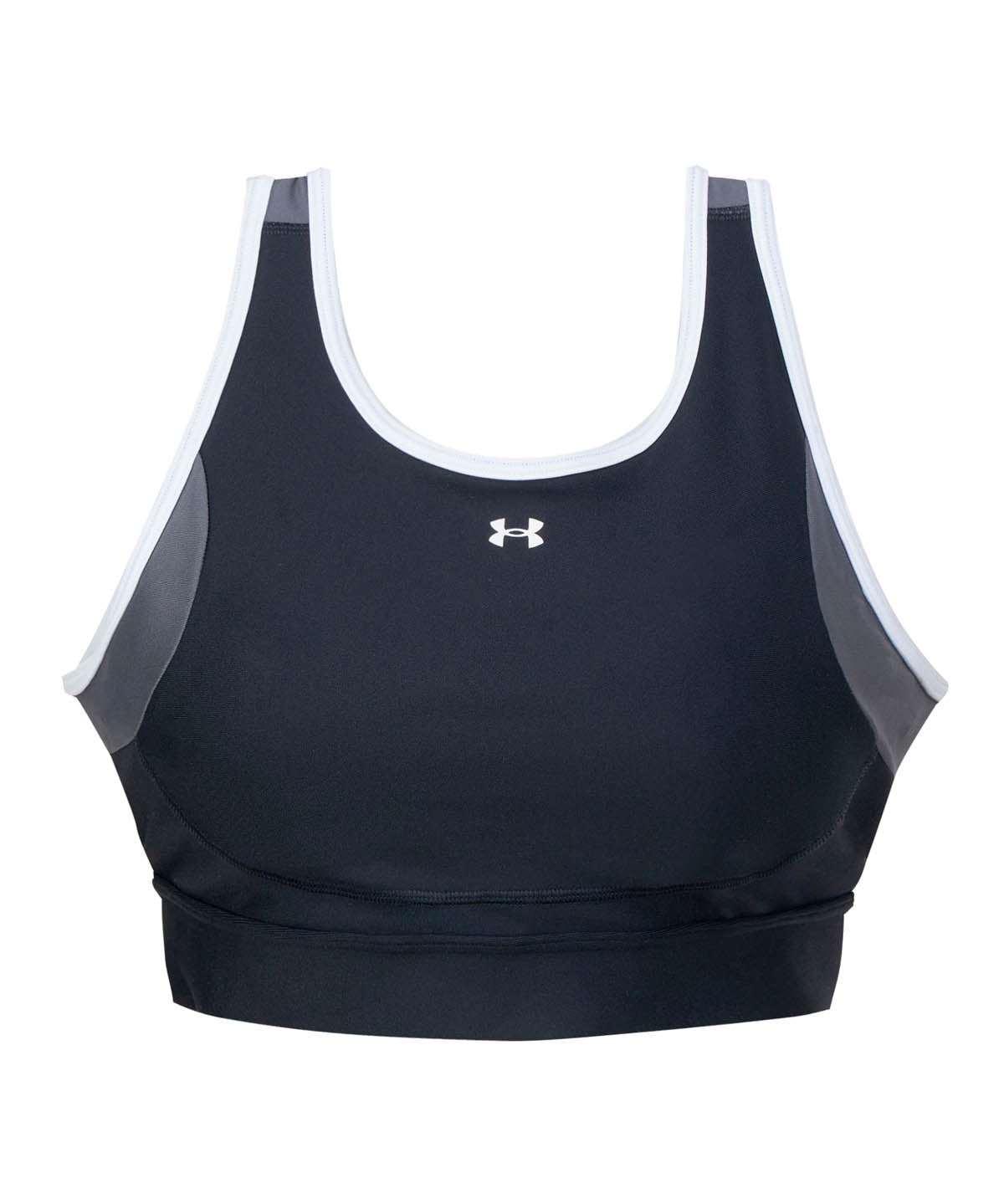 Peto de Entrenamiento para Mujer Crossback mid Open back Negro Under Armour