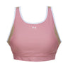 Peto de Entrenamiento para Mujer Crossback mid Open back Rosado Under Armour