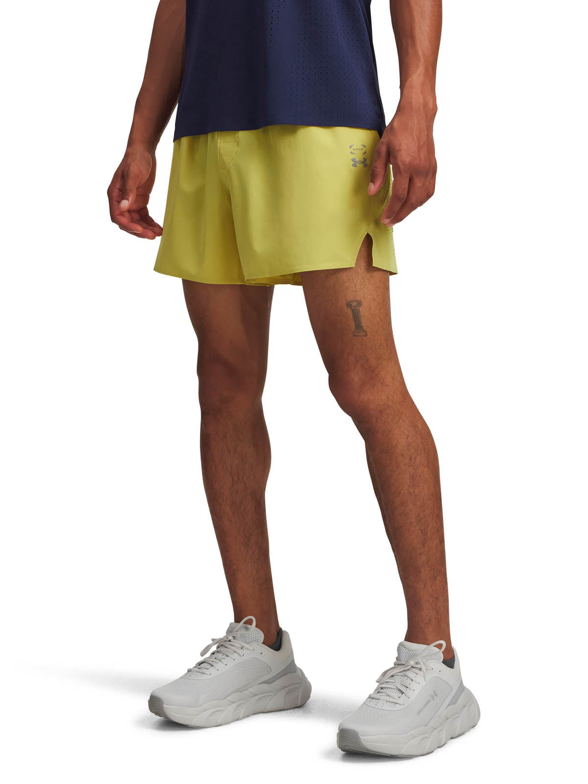 Short de entrenamiento para hombre Halo Train Amarillo Under Armour
