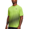 Polera manga corta de entrenamiento para hombre Tech Fade verde Under Armour