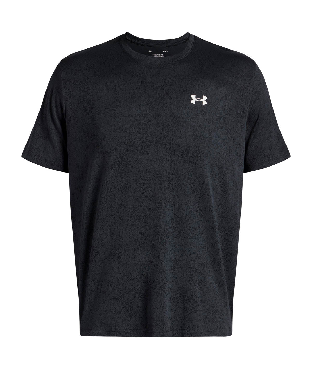 Polera manga corta de entrenamiento para hombre Tech negro Under Armour