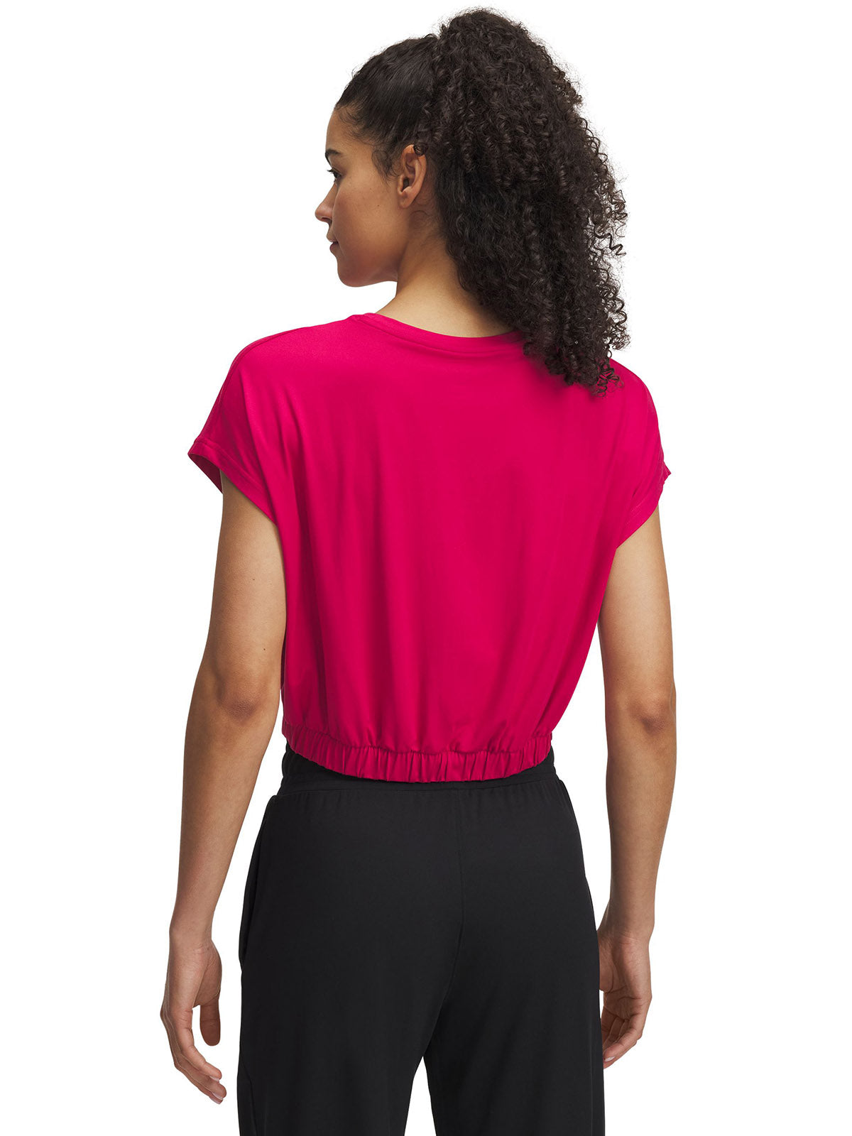 Polera manga corta motion bubble para mujer