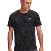 Polera manga corta Running para hombre Launch Printed gris Under Armour