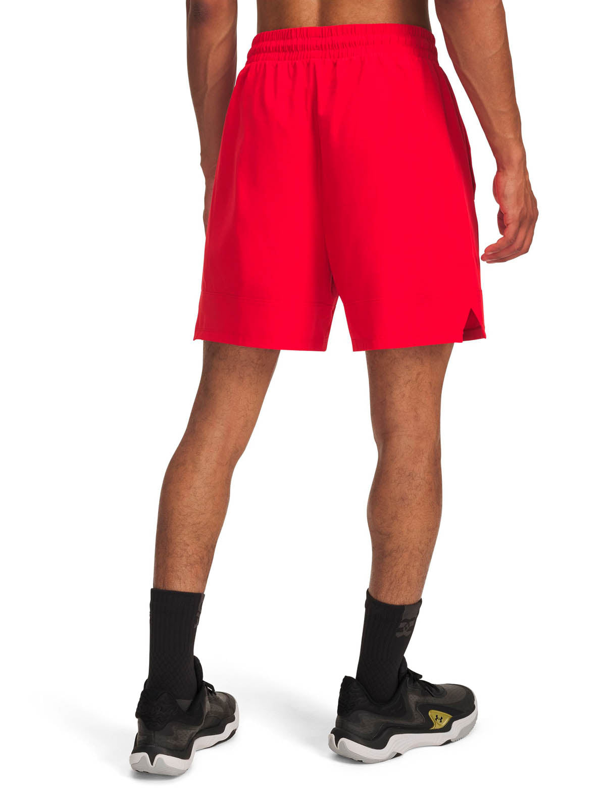 Short de Entrenamiento para Hombre Zone 7" Rojo Under Armour