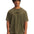 Polera manga corta heavyweight oversize Lifestyle para hombre Project Rock verde Under Armour