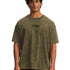Polera manga corta heavyweight oversize Lifestyle para hombre Project Rock verde Under Armour