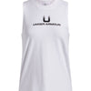 Polera sin mangas Lifestyle para mujer Varsity U blanco Under Armour