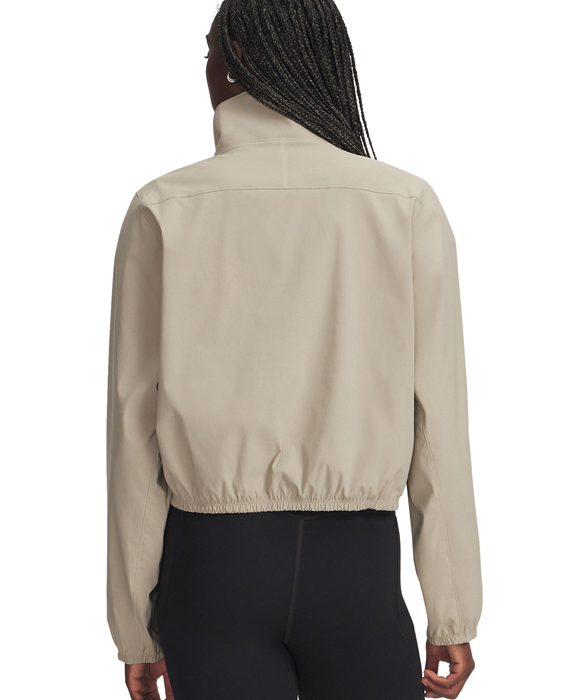 Polerón Lifestyle para mujer Unstoppable Woven café Under Armour