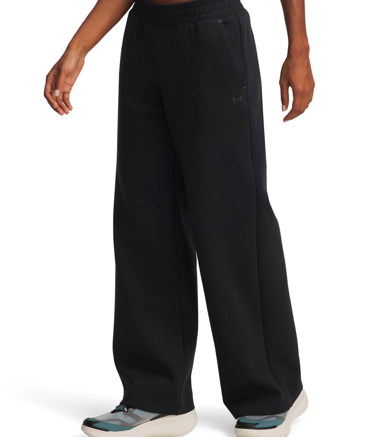 Polerón Lifestyle para mujer Unstoppable Fleece negro Under Armour