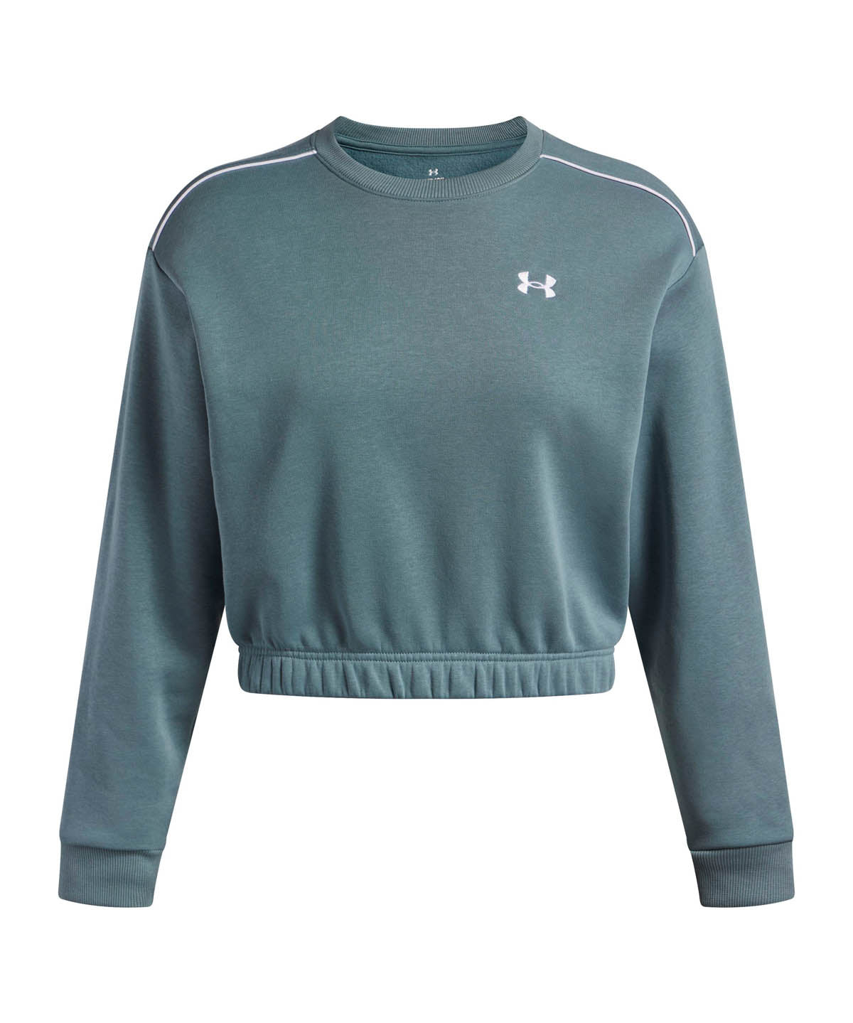 Polerón Lifestyle para mujer Rival Fleece Piped azul Under Armour