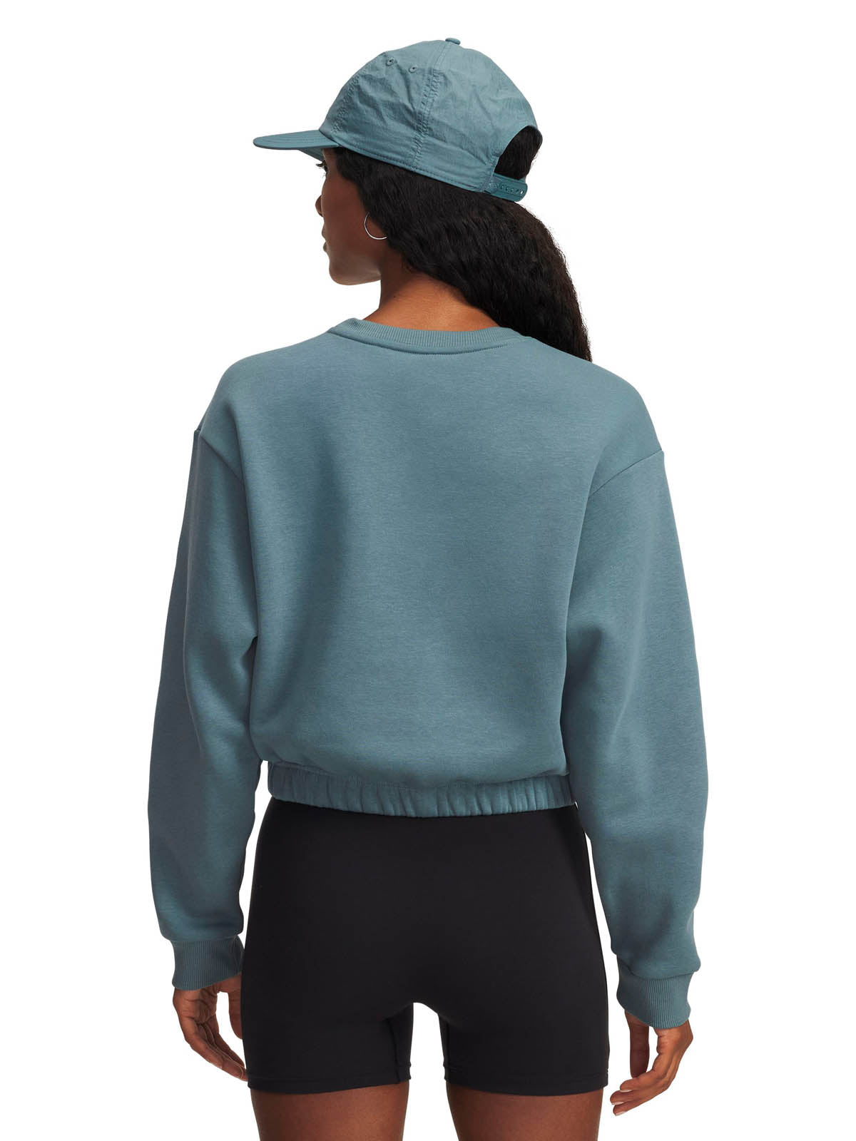 Polerón Lifestyle para mujer Rival Fleece Piped azul Under Armour