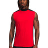 Primera capa superior sin mangas para hombre HeatGear Wordmark Rojo Under Armour