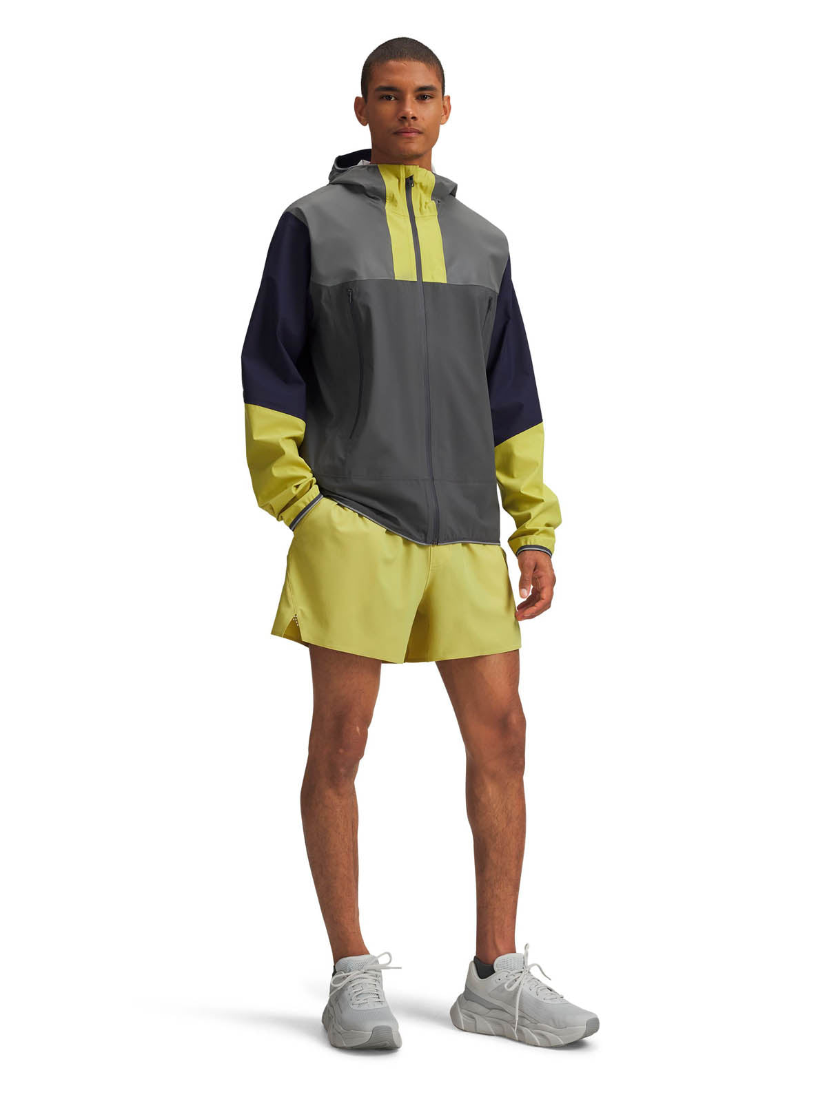 Chaqueta Running para Hombre Halo Run Gris Under Armour