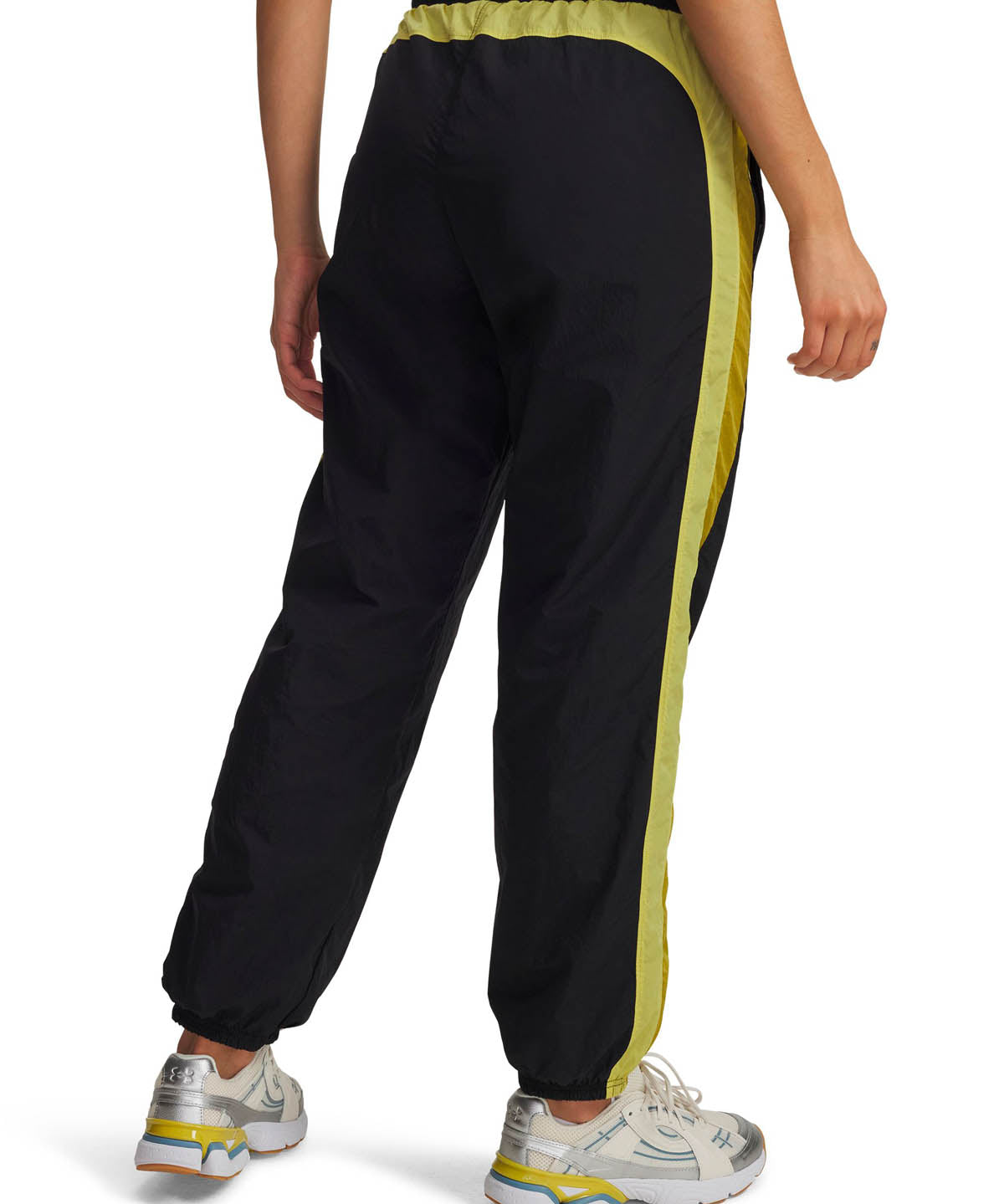 Pantalón Lifestyle para mujer Icon Crinkle negro Under Armour