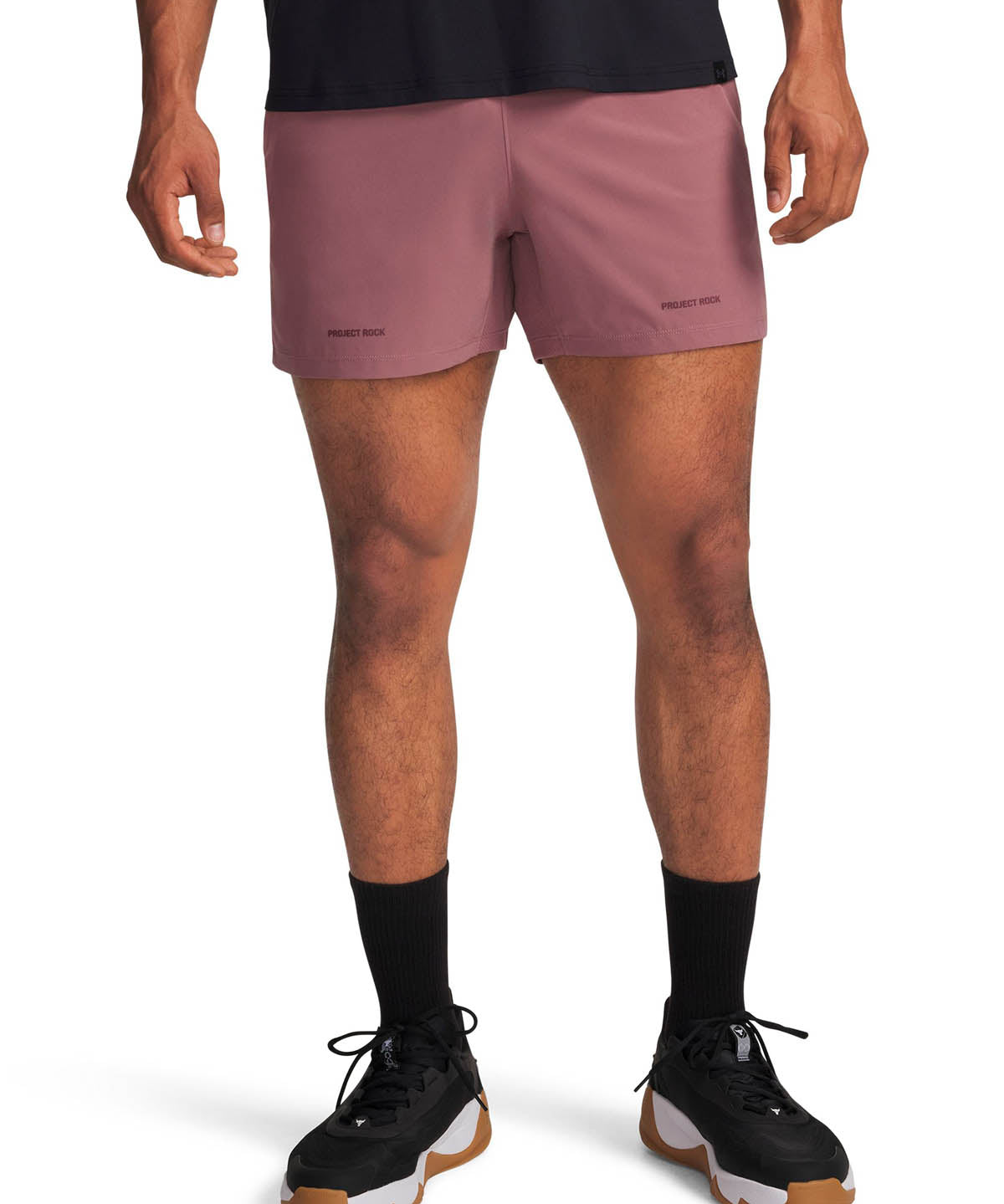 Short de entrenamiento para hombre Project Rock Ultimate rojo Under Armour