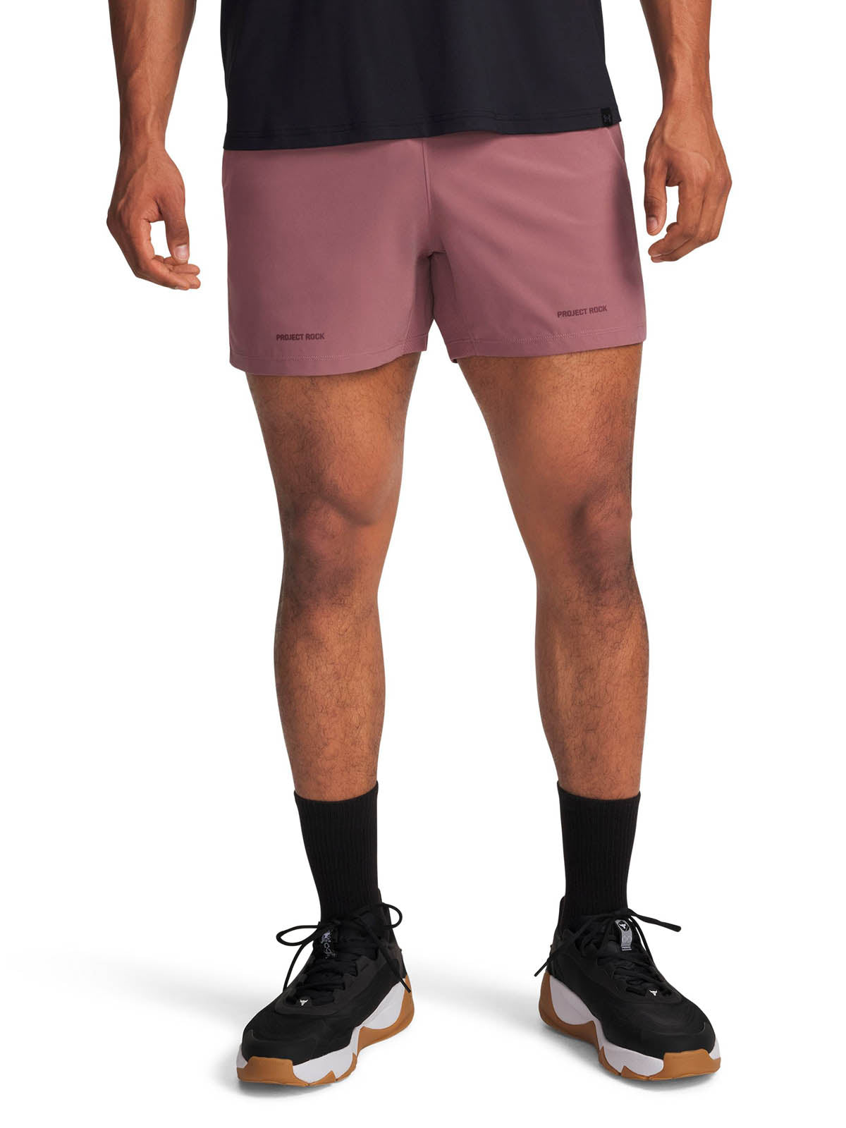 Short de entrenamiento para hombre Project Rock Ultimate rojo Under Armour