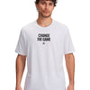 Polera manga corta Basketball para Hombre Curry playable 1 Blanco Under Armour
