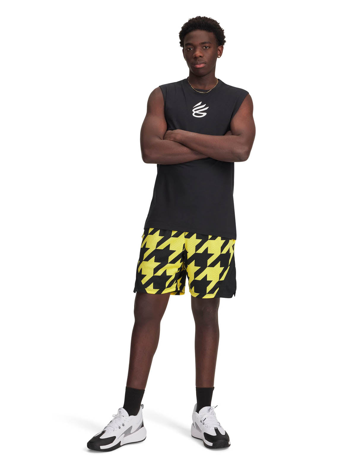 Short Basketball para Hombre Curry big short 3 Negro Under Armour