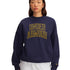 Polerón Lifestyle para mujer Rival Fleece Oversized Varsity Azul Under Armour