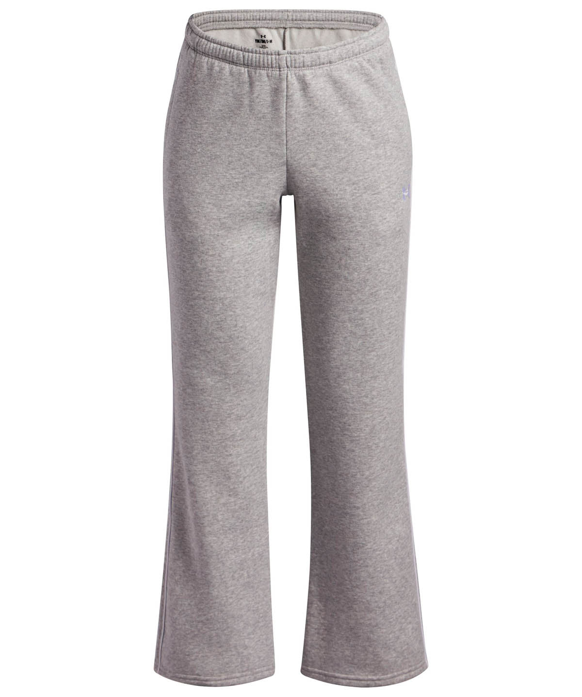 Pantalón Lifestyle para niña Rival Fleece Piped gris Under Armour