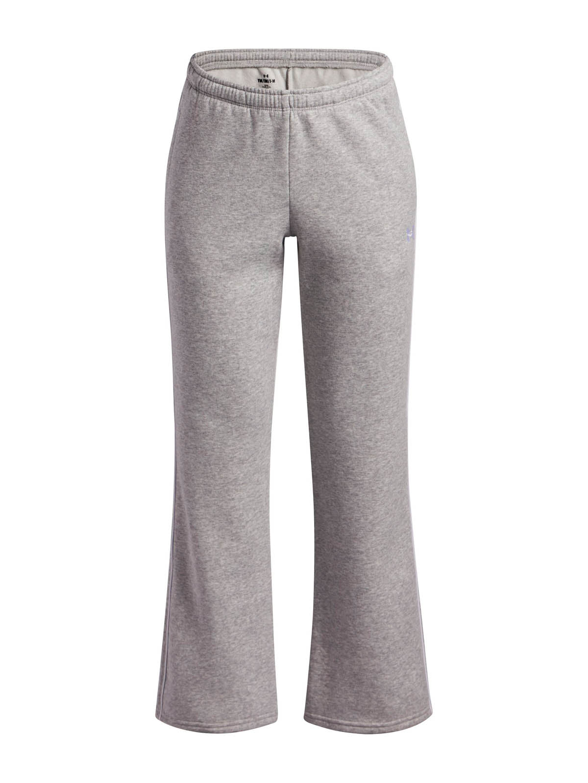 Pantalón Lifestyle para niña Rival Fleece Piped gris Under Armour