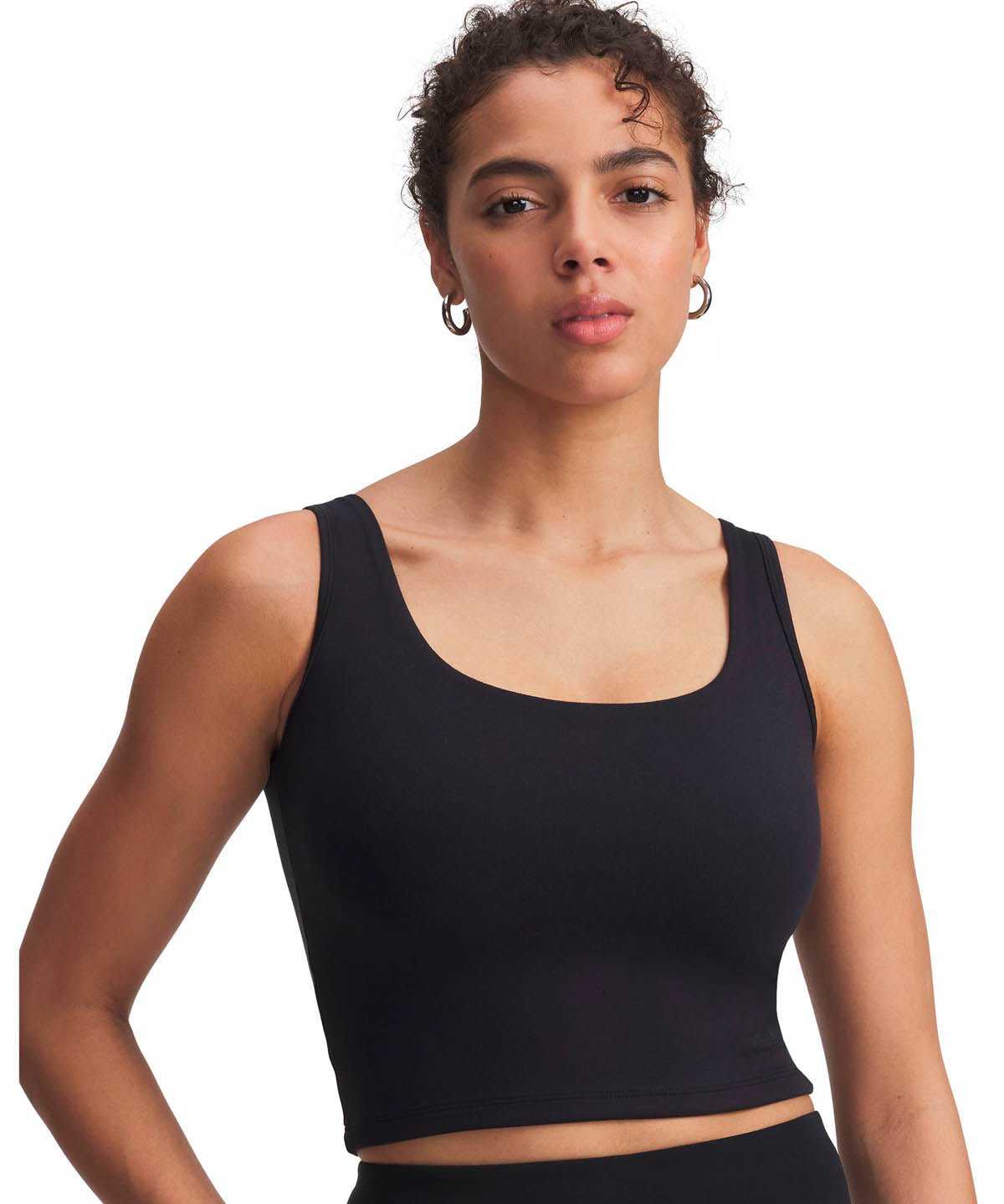 Polera sin manga de entrenamiento para mujer Motion negro Under Armour