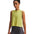 Polera sin mangas de entrenamiento para mujer Halo Vent Amarillo Under Armour