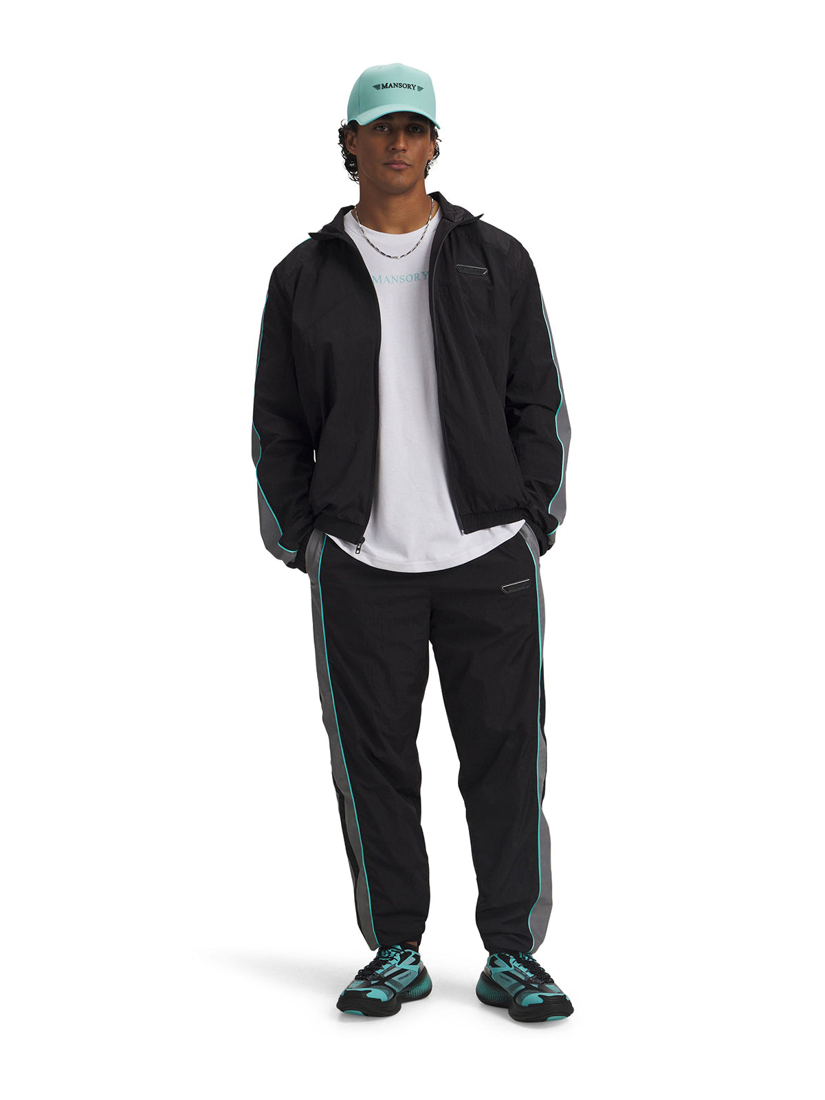 Polera manga corta Lifestyle para Hombre Mansory Heavyweight Cotton Racing Blanco Under Armour