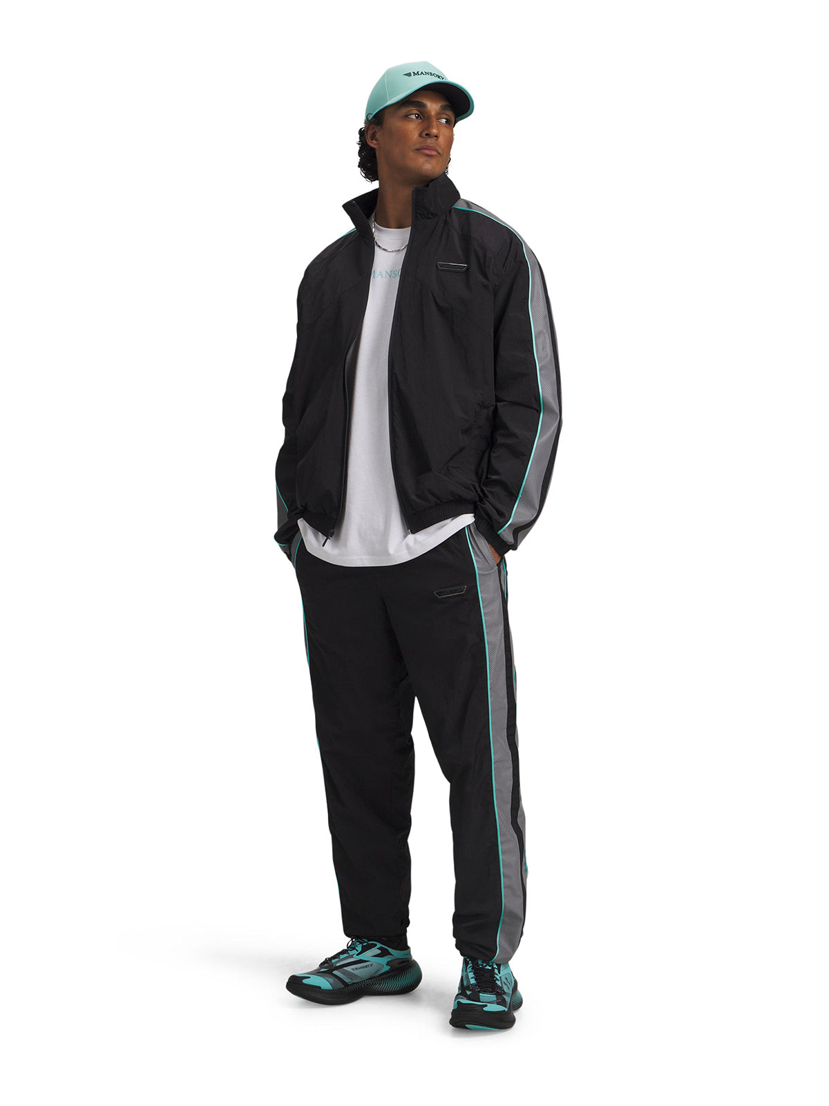 Poleron Lifestyle para hombre Mansory Heavyweight Terry Negro Under Armour