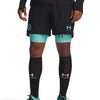 Short Football para Hombre Mansory Challenger Negro Under Armour