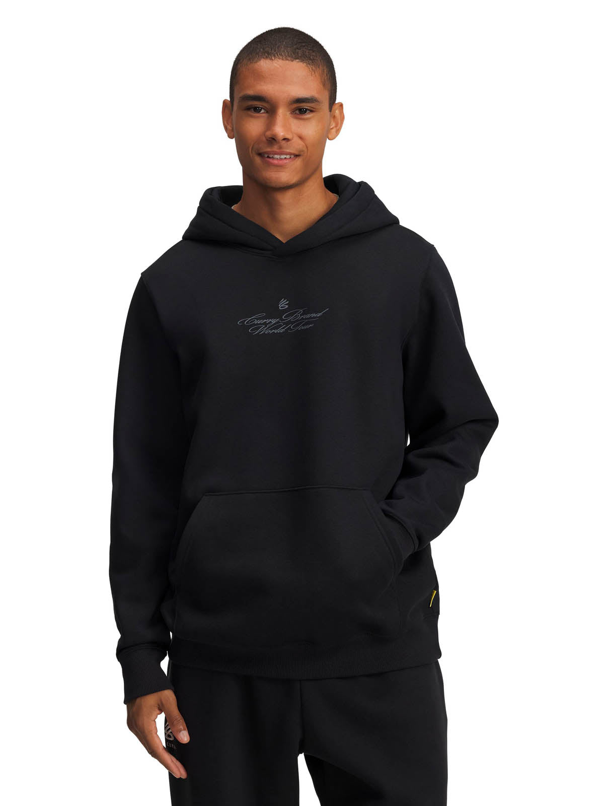 Polerón Basketball para Hombre Curry Splash tour Negro Under Armour