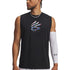 Polera sin manga Basketball para Hombre Curry tour Negro Under Armour