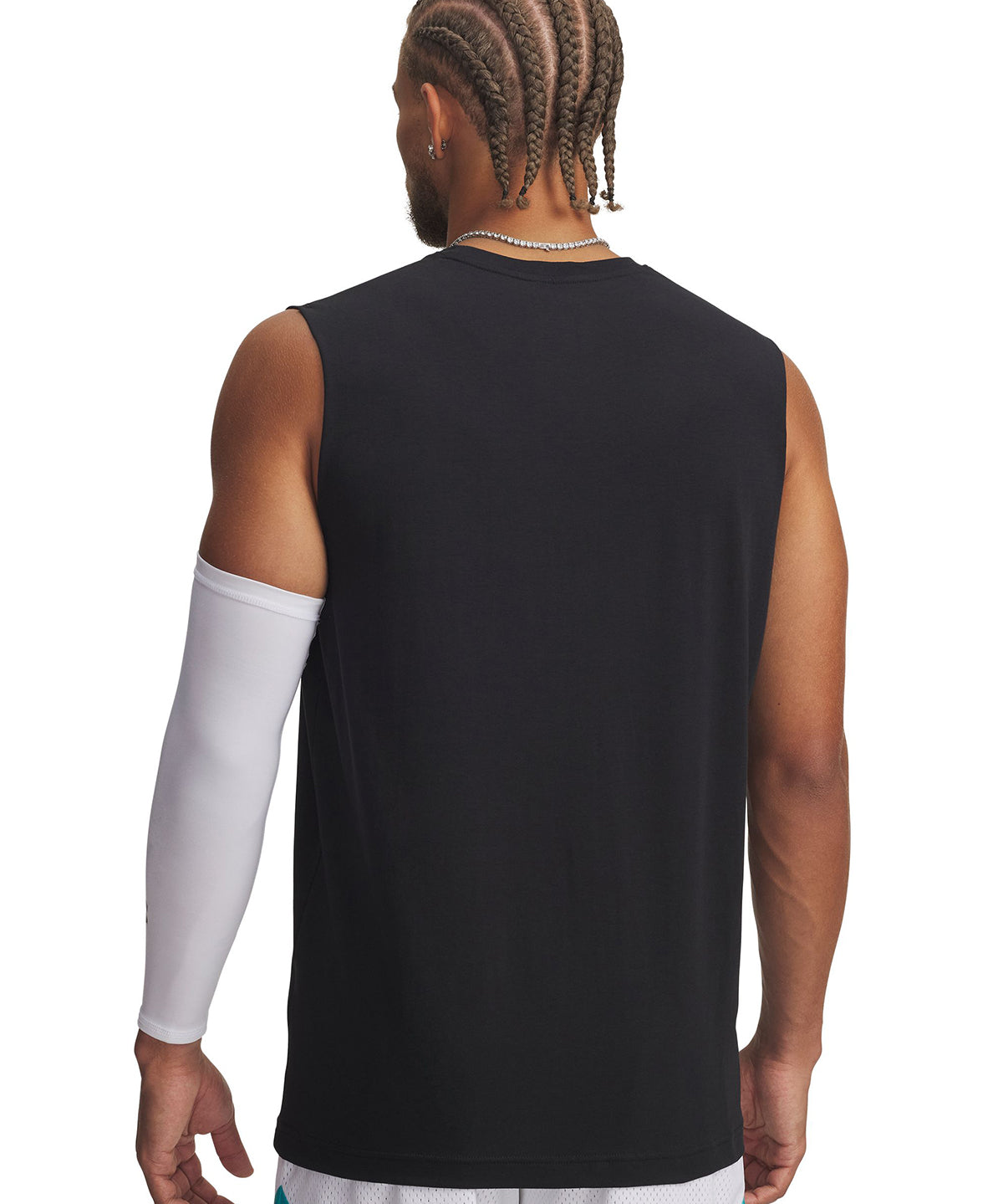 Polera sin manga Basketball para Hombre Curry tour Negro Under Armour