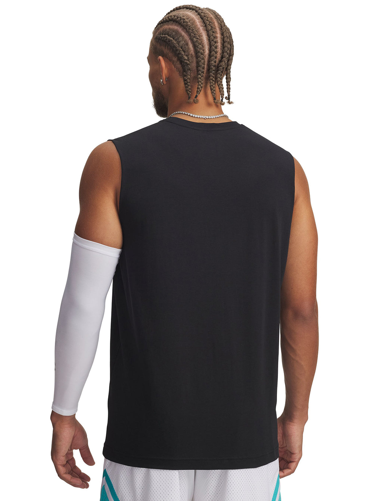 Polera sin manga Basketball para Hombre Curry tour Negro Under Armour