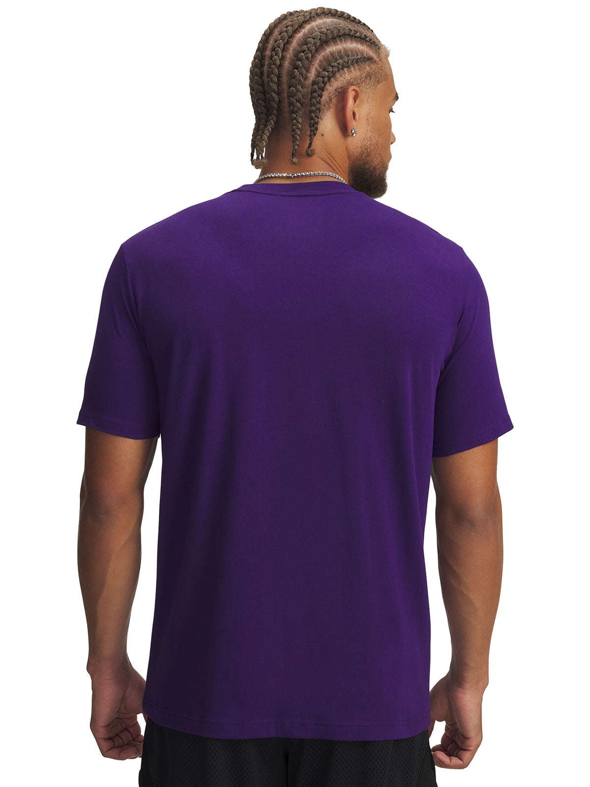 Polera manga corta Basketball para Hombre Curry Tour Morada Under Armour