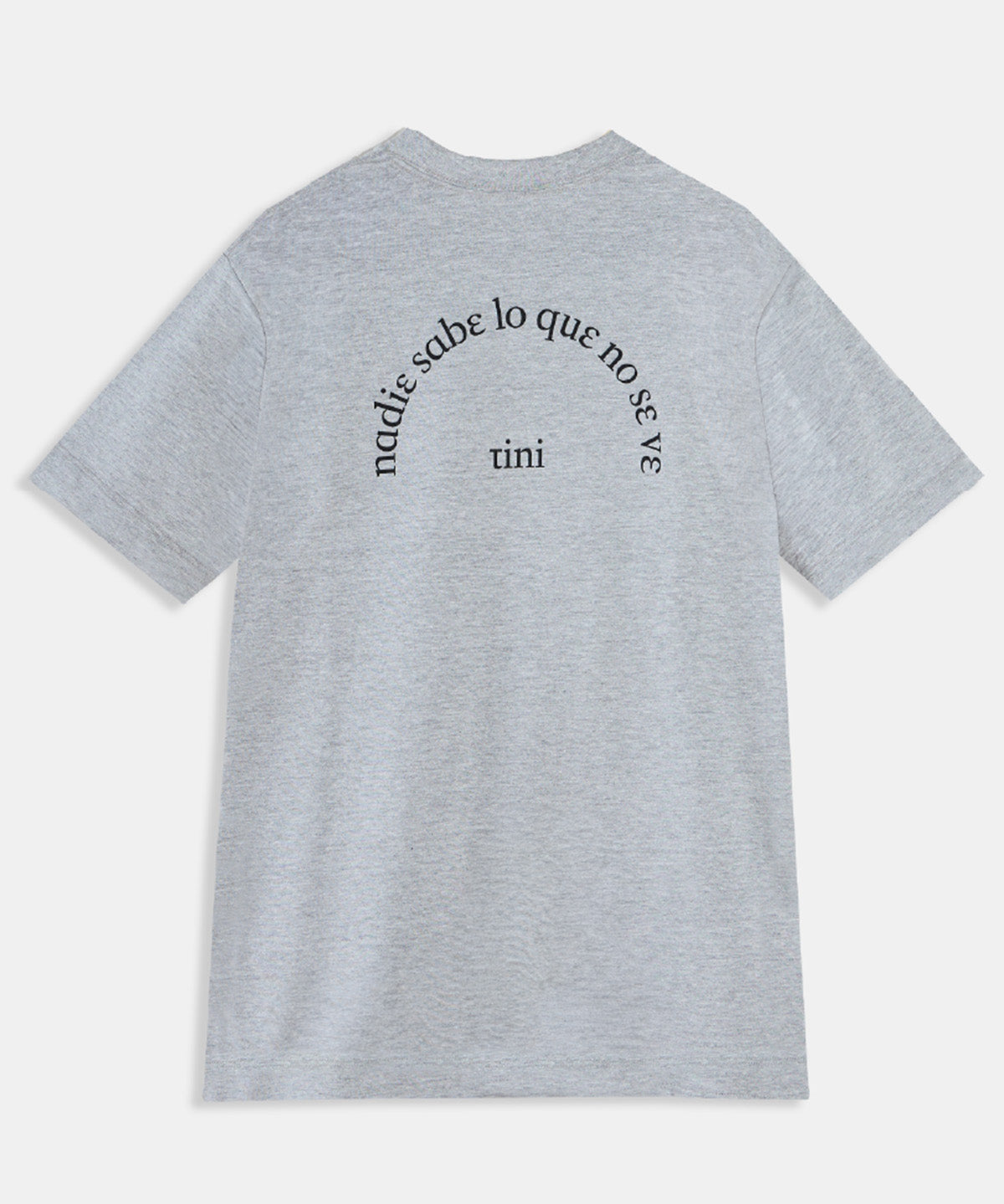 Polera Oversized TINI Unisex Gris