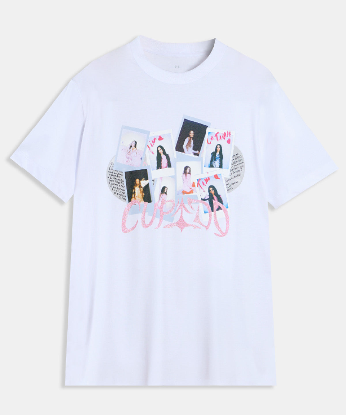 Polera Oversized TINI Unisex Blanca- Cupido