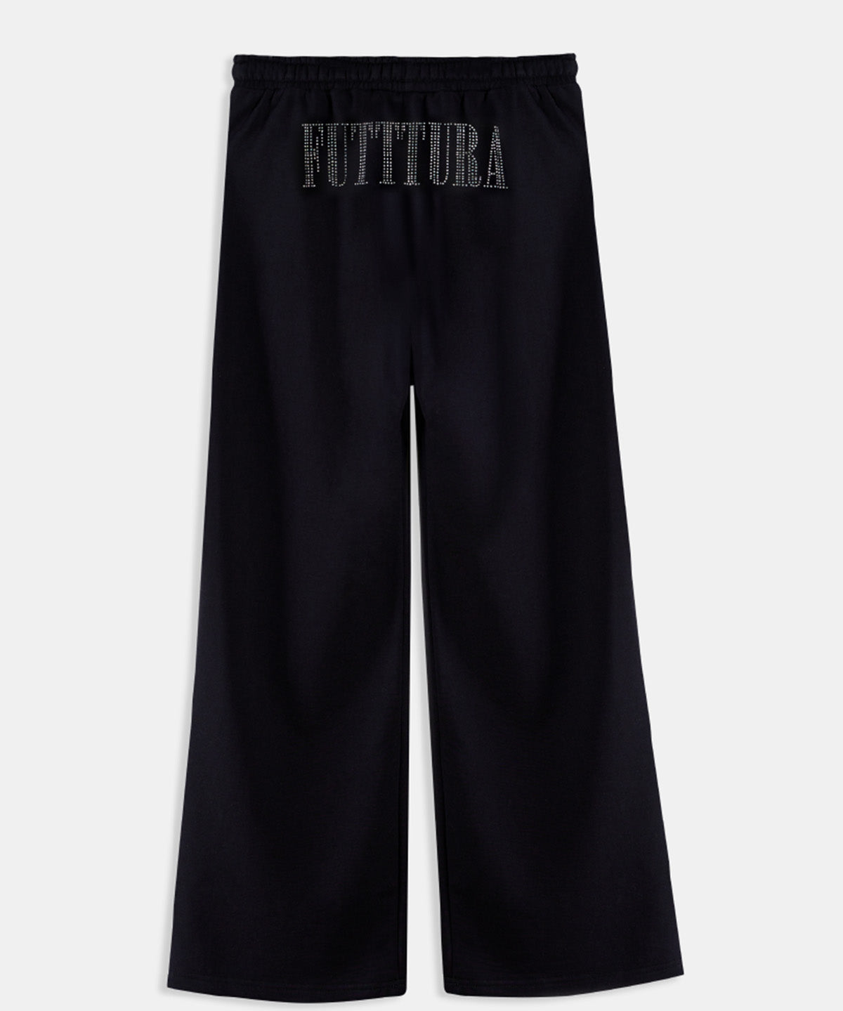 Pantalón Terry TINI Unisex Negro - FUTTTURA