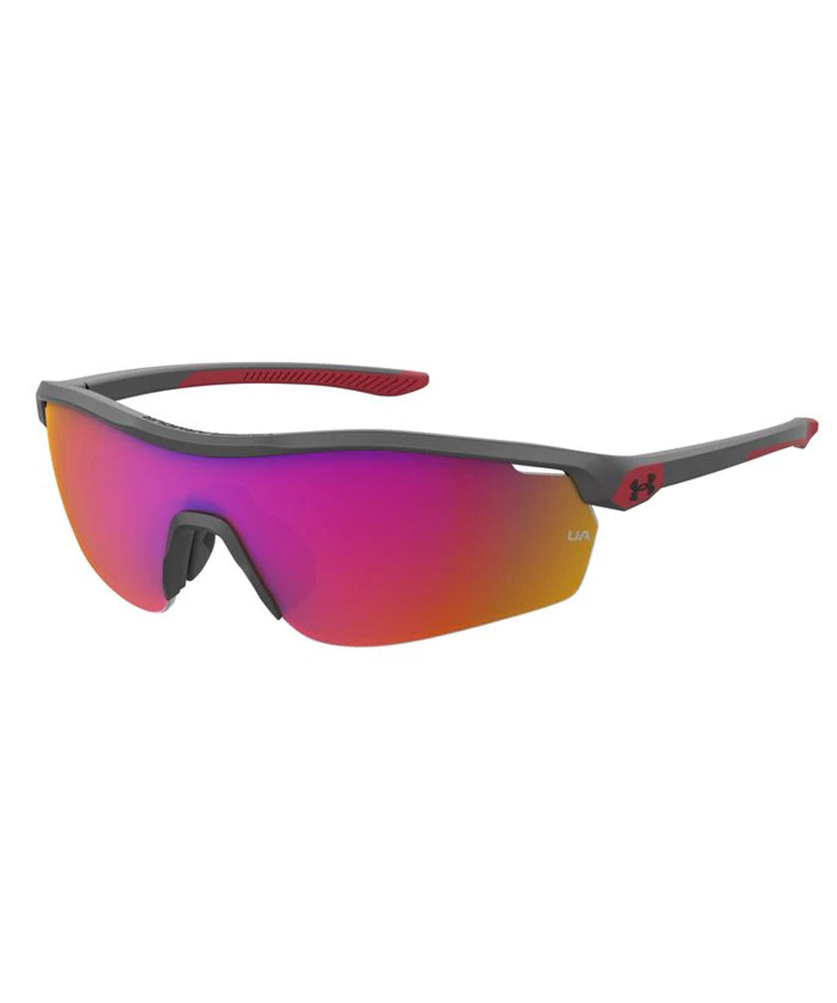 Lentes de sol mirror unisex UA Gametime rosados