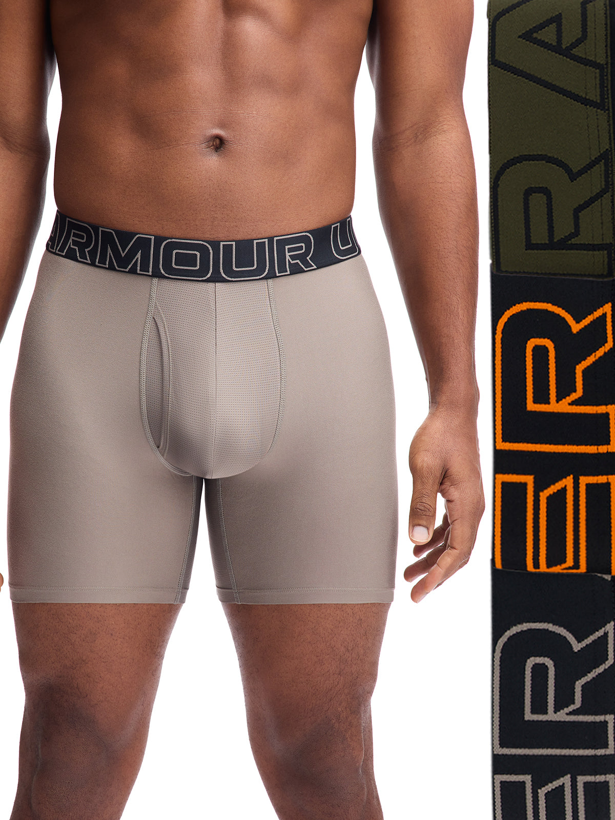 Boxer Performance Tech Mesh 6" para hombre 3pk Under Armour