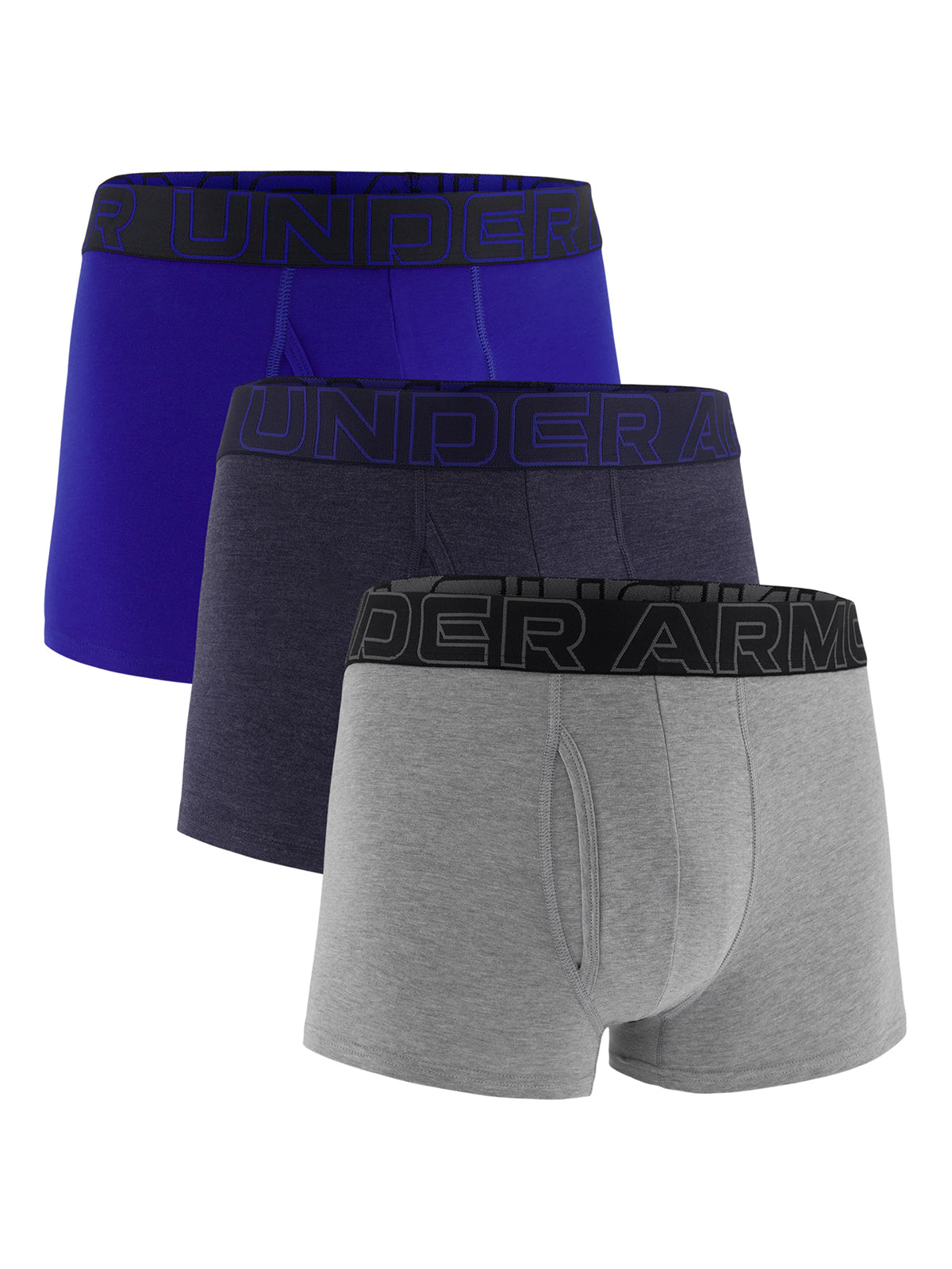 Boxer Performance de algodón 3"para hombre 3pk Under Armour
