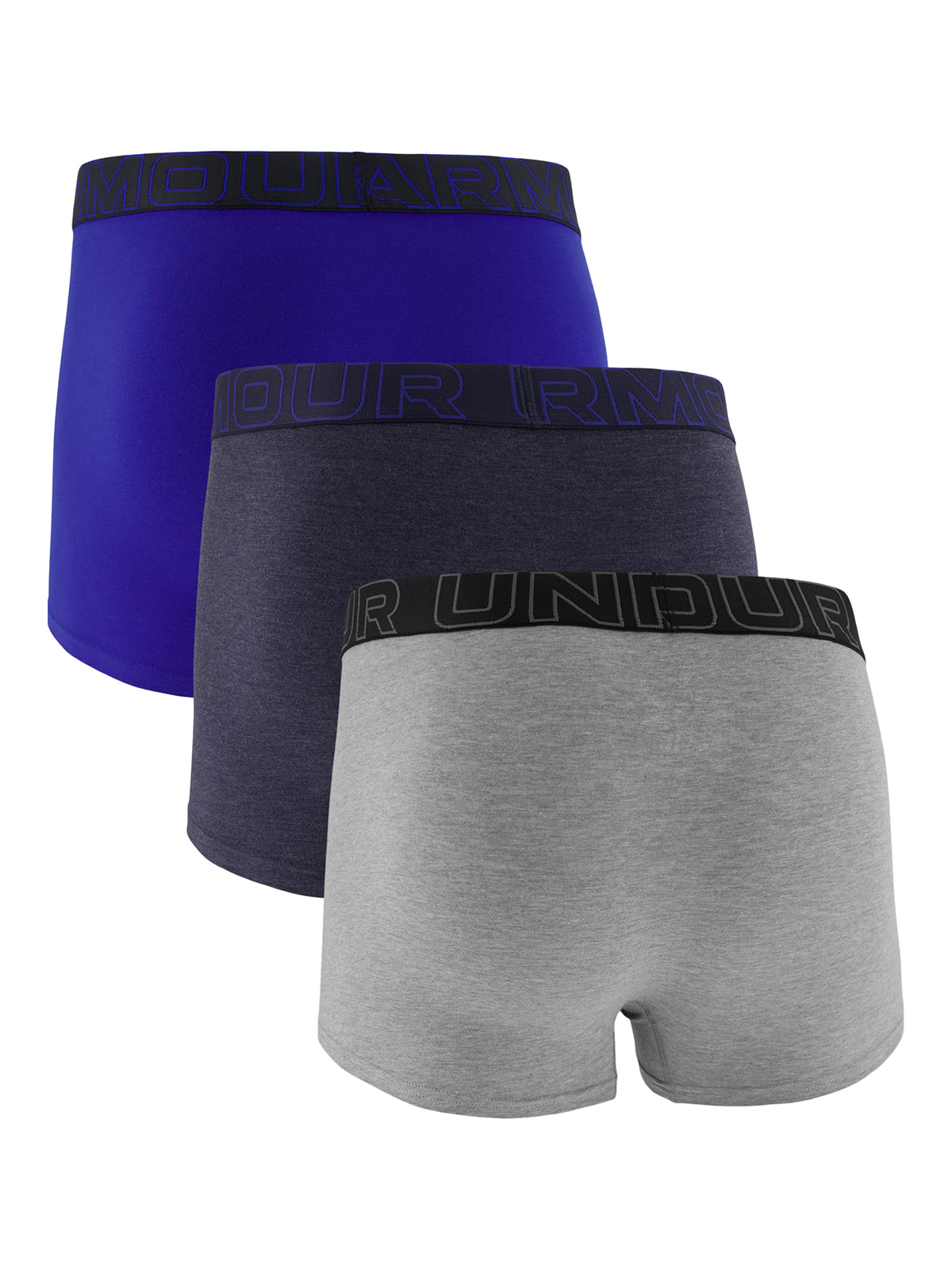 Boxer Performance de algodón 3"para hombre 3pk Under Armour