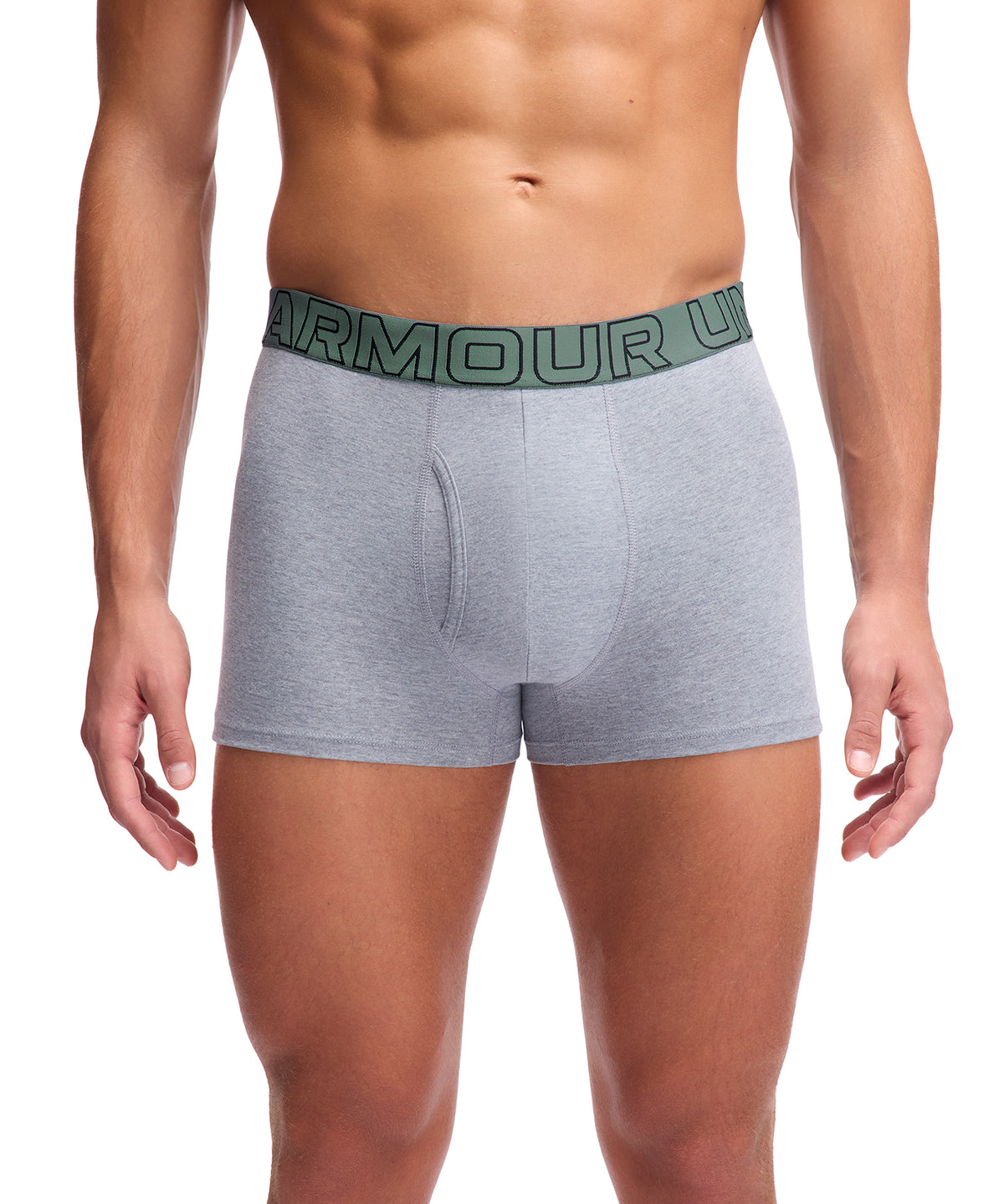 Boxer Performance de algodón 3"para hombre 3pk Under Armour