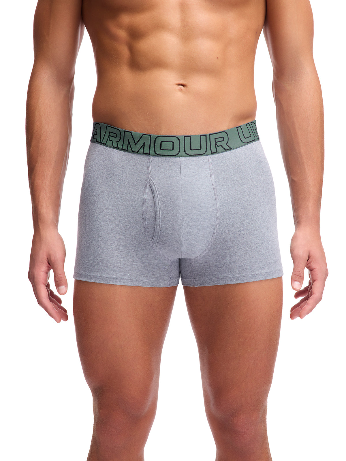 Boxer Performance de algodón 3"para hombre 3pk Under Armour
