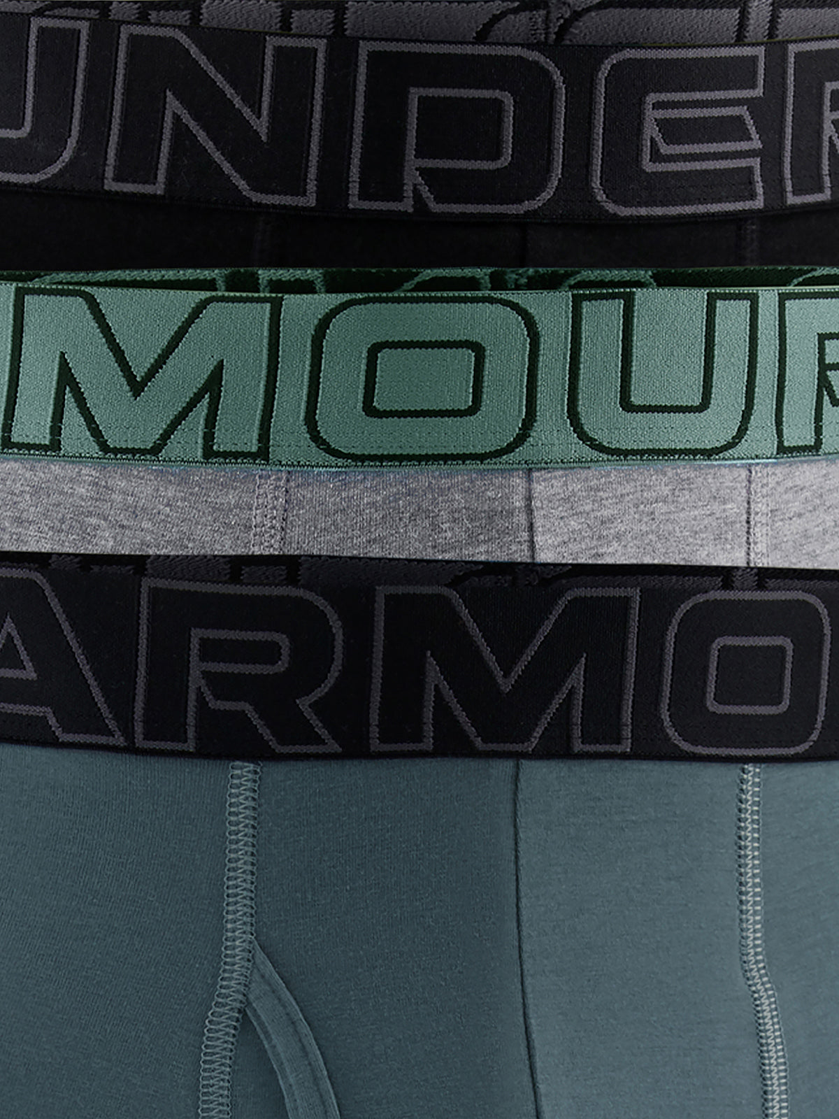 Boxer Performance de algodón 3"para hombre 3pk Under Armour